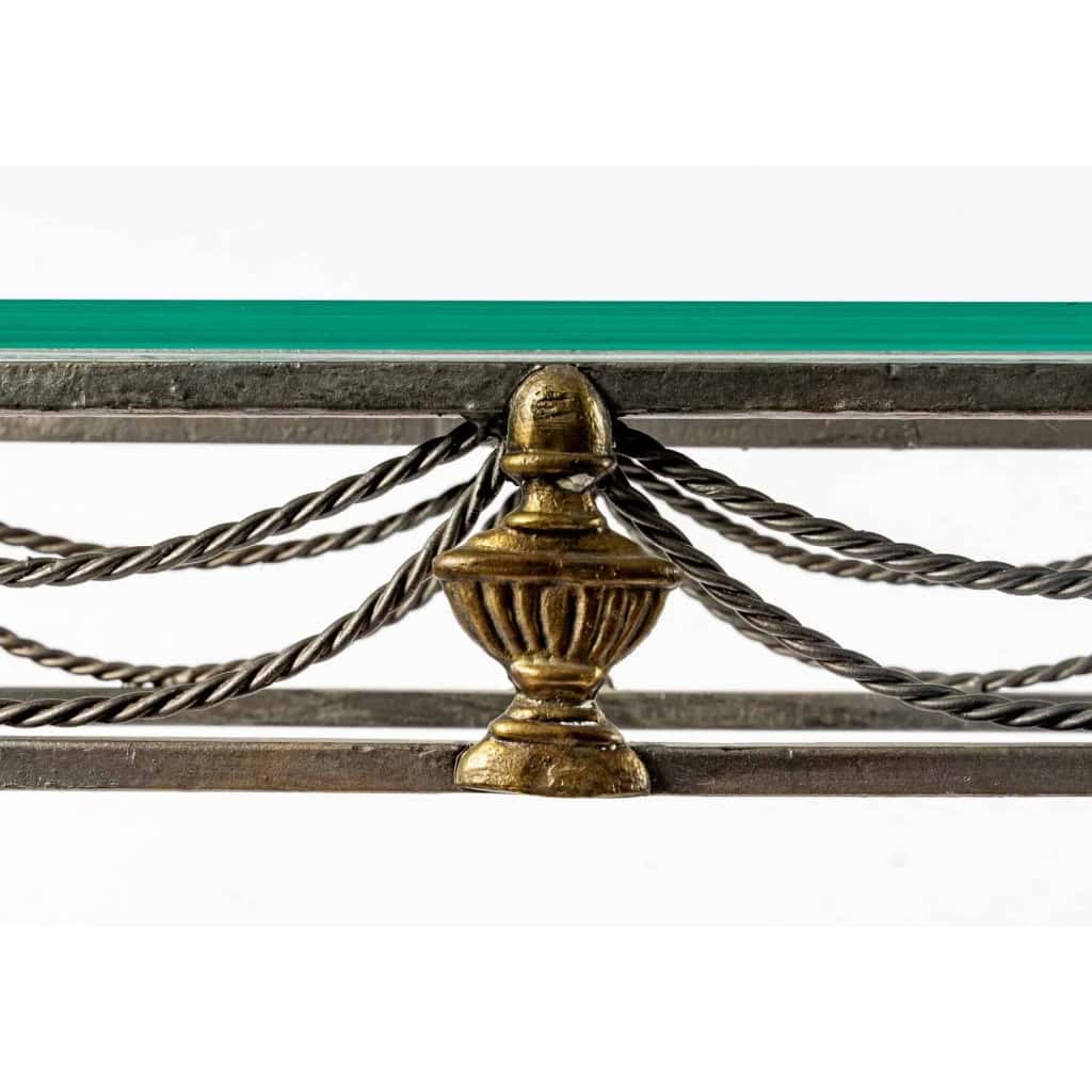 Console en fer forgé, XXème siècle