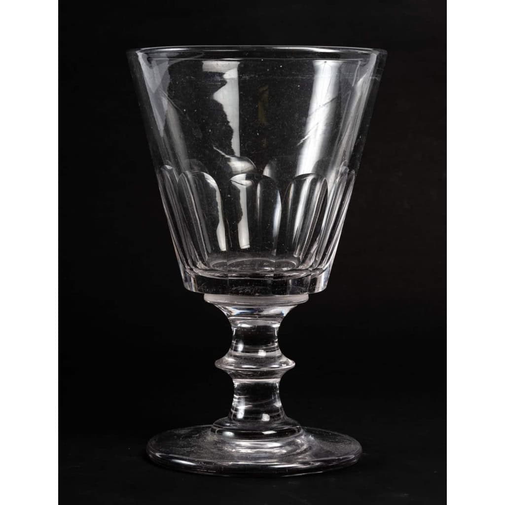 Coupe en cristal taillé, XIXème siècle, Napoléon III. | Biron ||||||