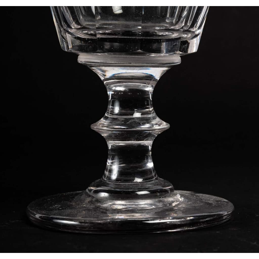 Coupe en cristal taillé, XIXème siècle, Napoléon III. | Biron Coupe en cristal taillé, XIXème siècle, Napoléon III.