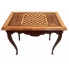 Table à jeux 18ème siècle de style Louis XV en noyer Travail Grenoblois | Biron |||||