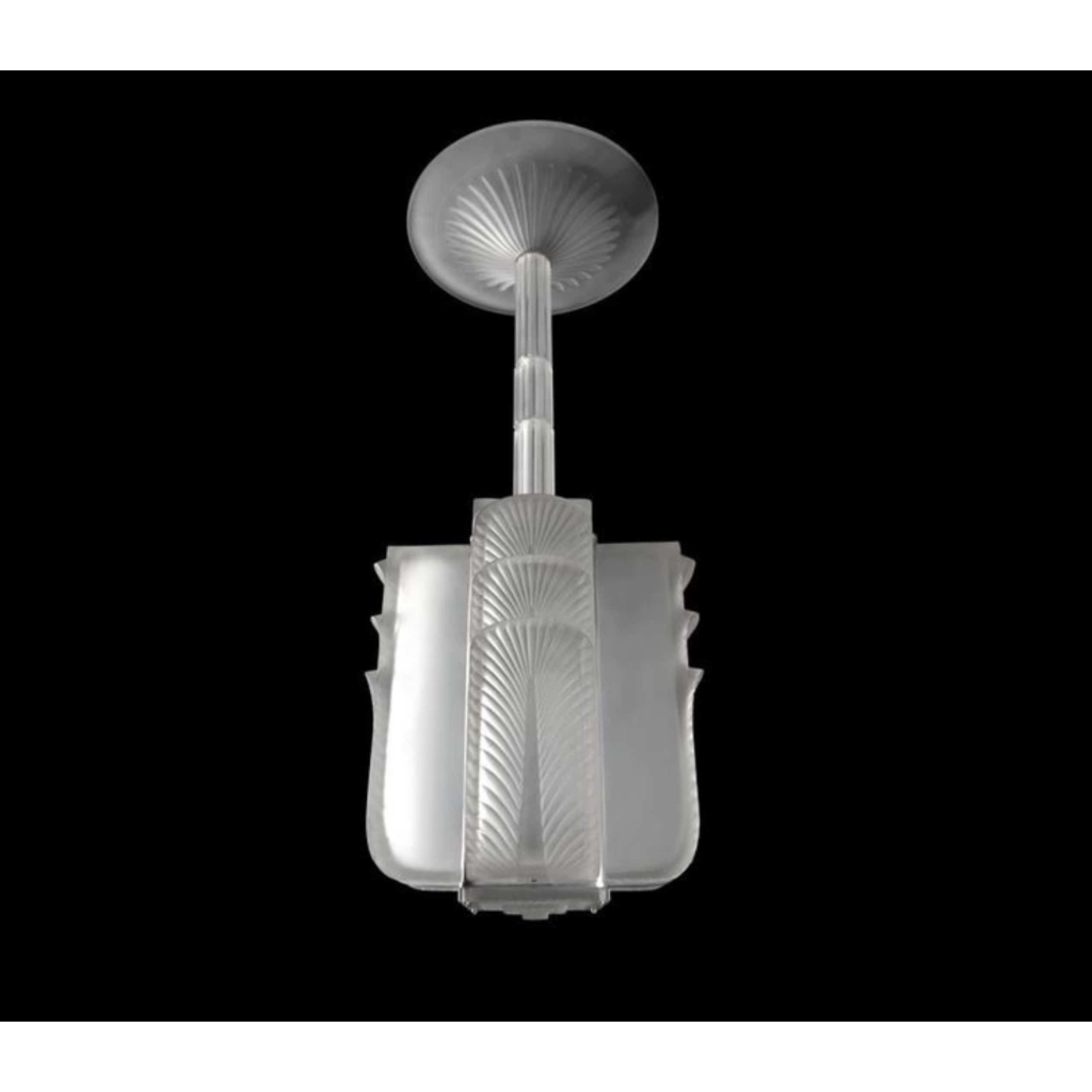 RENE LALIQUE (1860-1945): Lustre « Languedoc » | Biron ||