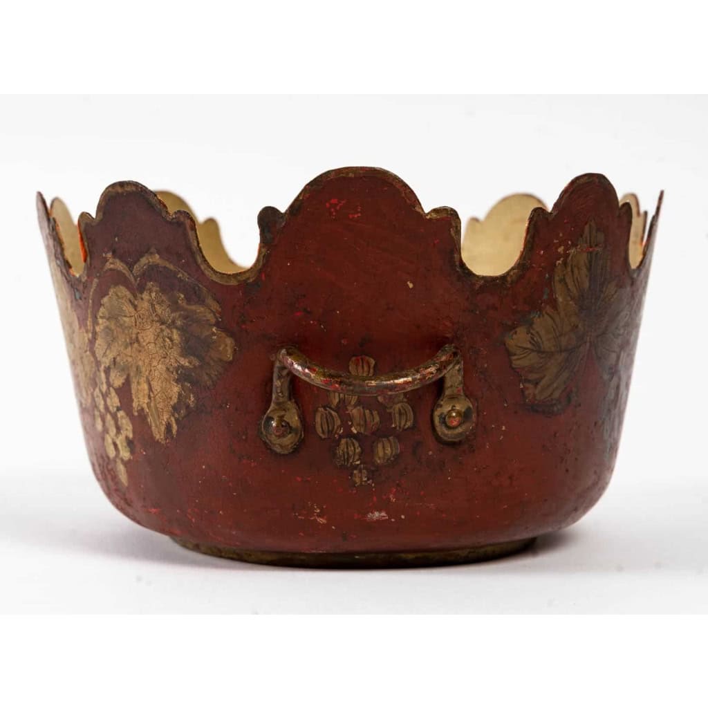 Jardinière en tôle peinte, XIXème siècle | Biron Jardinière en tôle peinte, XIXème siècle