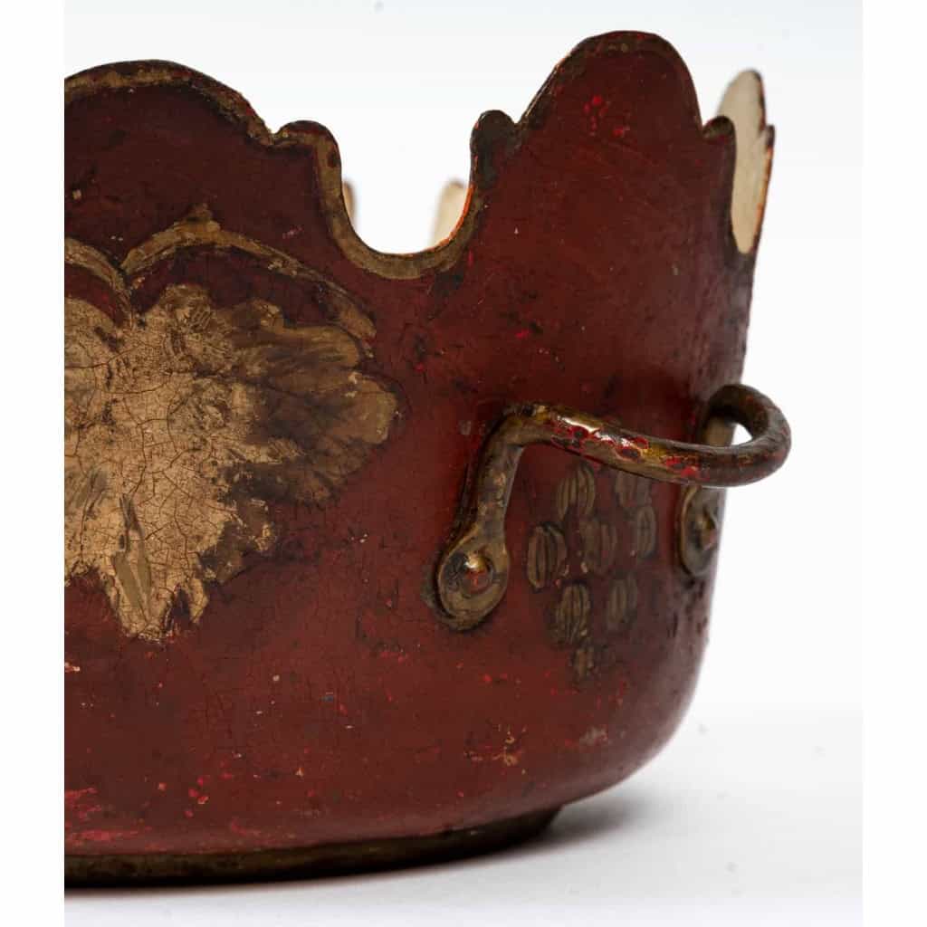 Jardinière en tôle peinte, XIXème siècle | Biron Jardinière en tôle peinte, XIXème siècle