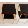 1950/70′ Paire de Bouts de Canapés Bronze, Style Maison Baguès 31 X 31 cm 10