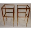 1950/70′ Paire de Bouts de Canapés Bronze, Style Maison Baguès 31 X 31 cm 13