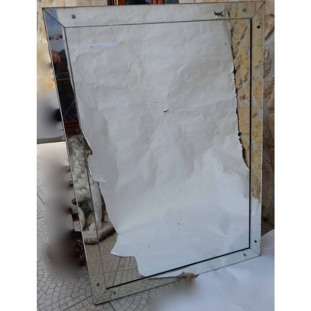 1950′ Miroir Venise Art Déco 114 X 82 CM | Biron 1950′ Miroir Venise Art Déco 114 X 82 CM
