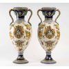 Paire de vases, Faïence de Gien | Biron |||||||||