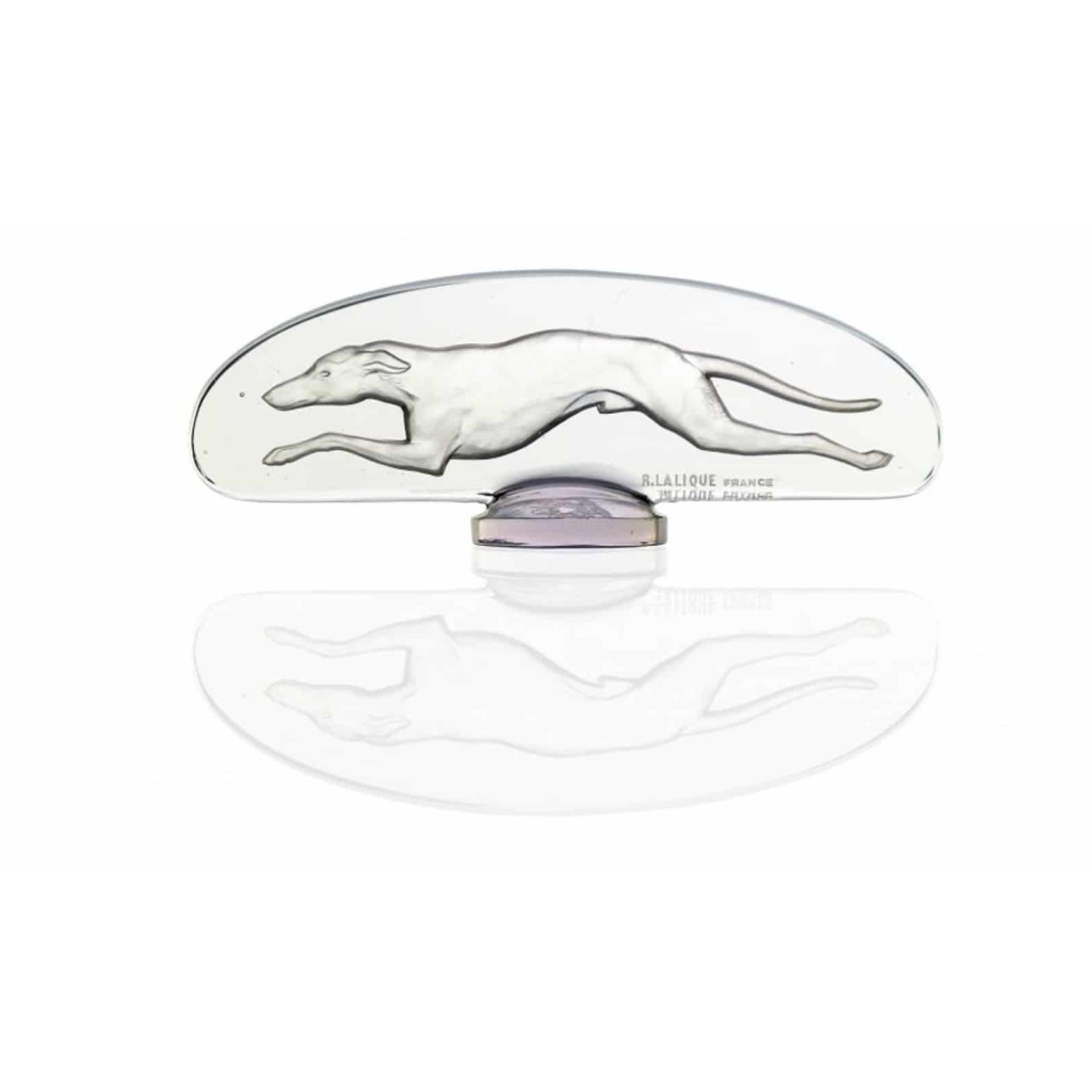 Rene Lalique, « Levrier » Car Mascotte, | Biron ||