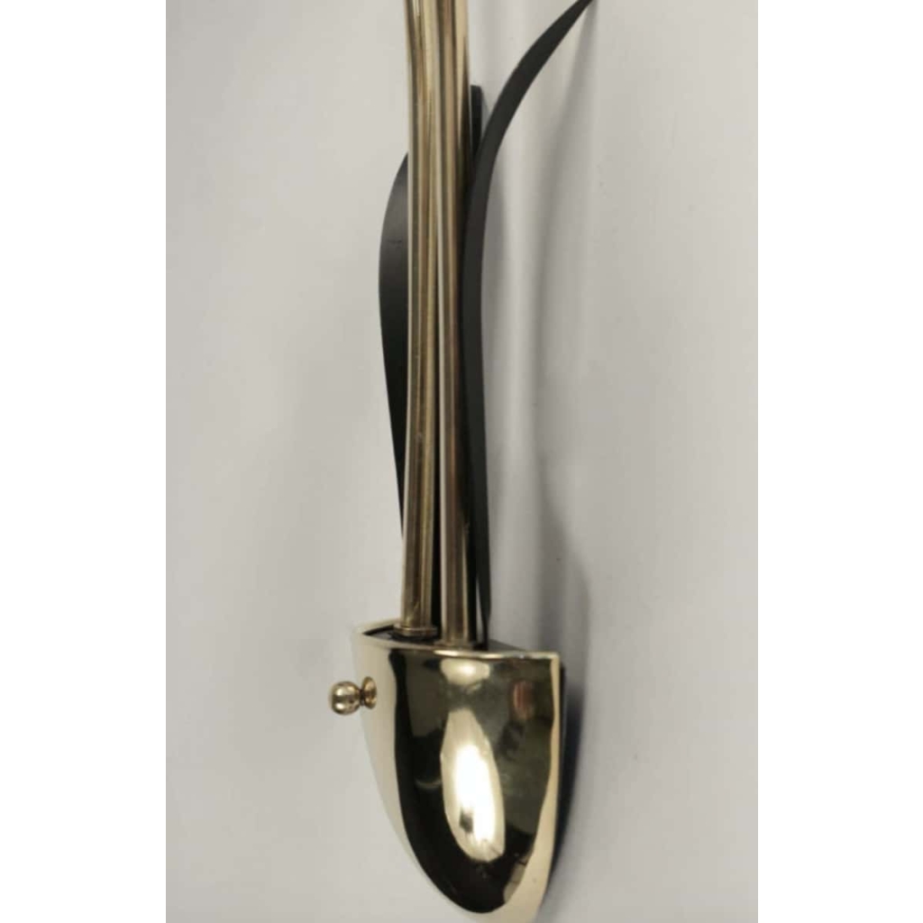 Paire d’Appliques Maison Lunel 1950. | Biron Paire d'Appliques Maison Lunel 1950.