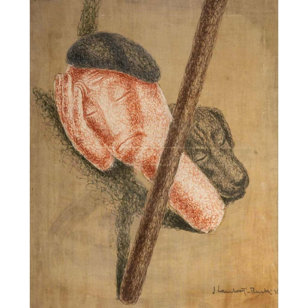 Tableau de Jean Lambert, XXème siècle | Biron Tableau de Jean Lambert, XXème siècle