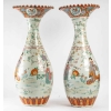 Paire de grands vases japonais, ère Meiji, circa 1900 | Biron Paire de grands vases japonais, ère Meiji, circa 1900