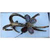 1970′ Table Basse Au Papillon Avec Ailes En Agates Dans Le Style De Duval Brasseur | Biron 1970′ Table Basse Au Papillon Avec Ailes En Agates Dans Le Style De Duval Brasseur