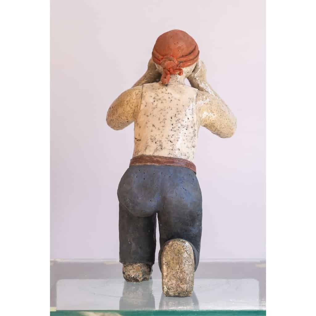 Sculpture en raku par CLEM – le photographe | Biron Sculpture en raku par CLEM - le photographe