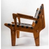 Paire de fauteuils, années 1960, teck et cuir | Biron Paire de fauteuils, années 1960, teck et cuir