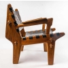 Paire de fauteuils, années 1960, teck et cuir | Biron Paire de fauteuils, années 1960, teck et cuir