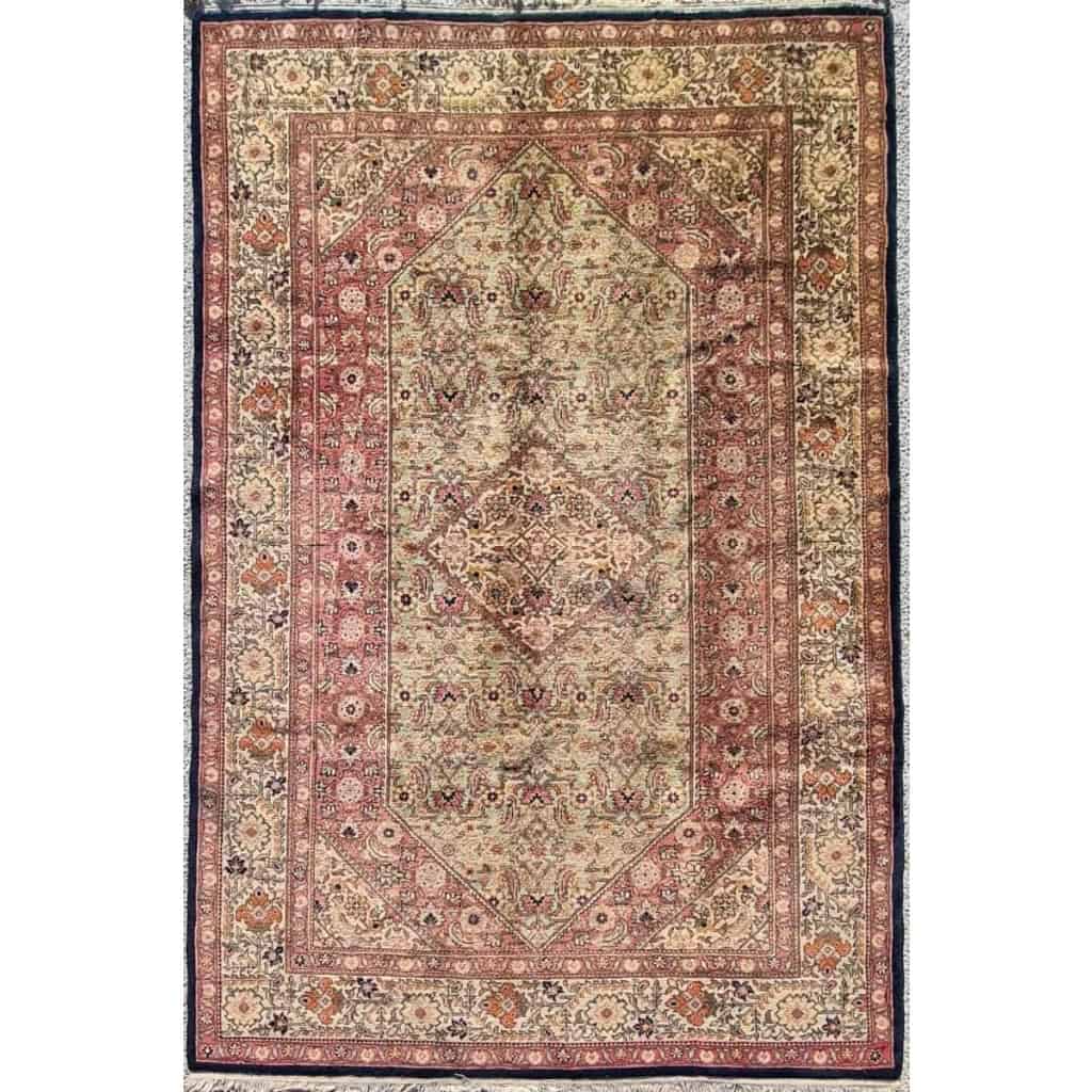 Tabriz En Laine Kork Epoque Du Shah Iran Vers 1950 | Biron ||||||