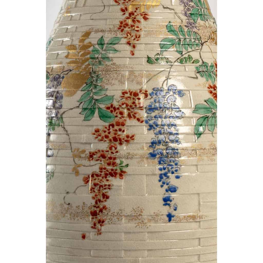 Paire de vase en céramique du Japon époque Meiji | Biron Paire de vase en céramique du Japon époque Meiji