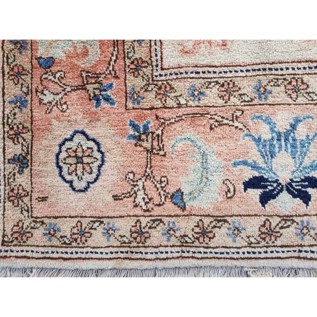 Tapis Heriz Au Bouquet De Fleurs – Laine Kork – Vers 1960 Iran | Biron Tapis Heriz Au Bouquet De Fleurs - Laine Kork - Vers 1960 Iran