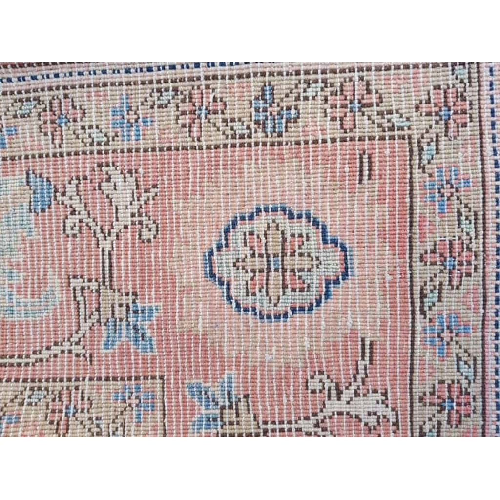 Tapis Heriz Au Bouquet De Fleurs – Laine Kork – Vers 1960 Iran | Biron Tapis Heriz Au Bouquet De Fleurs - Laine Kork - Vers 1960 Iran