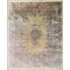 Grand Tapis Ghoum Tout Soie Signé atelier impérial epoque du shah – Iran Vers 1970 | Biron ||||||||||