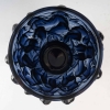 Vase Lalique, bleu nuit « Bacchantes » | Biron Vase Lalique, bleu nuit "Bacchantes"