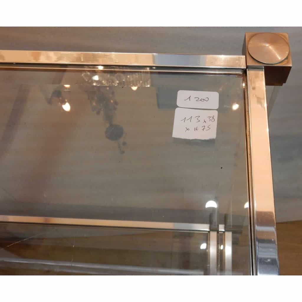 1970′ Console Altuglas Signée Pierre Vandel 113 X 38 X H 75 cm | Biron 1970′ Console Altuglas Signée Pierre Vandel 113 X 38 X H 75 cm
