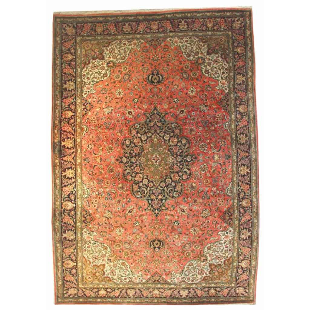 Grand Tapis Goum Soie Grande Dimension époque Du Shah Extra Fin | Biron |||||
