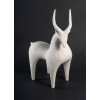 Sculpture en grès blanc « la gazelle » | Biron |||||||