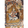 Tapis Ghoum Lajevardi en Laine Et Soie – Iran Vers 1935 XXème | Biron Tapis Ghoum Lajevardi en Laine Et Soie - Iran Vers 1935 XXème