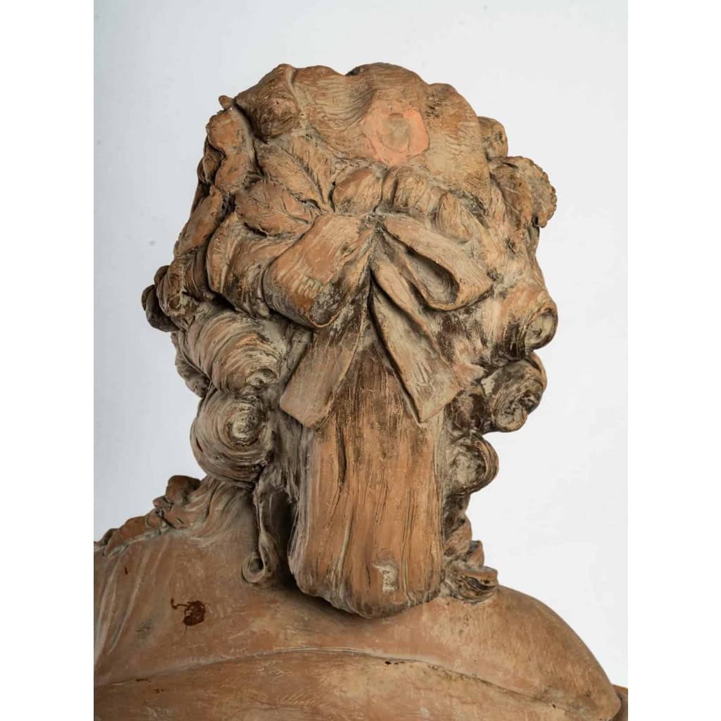 Buste de femme en terre cuite | Biron Buste de femme en terre cuite