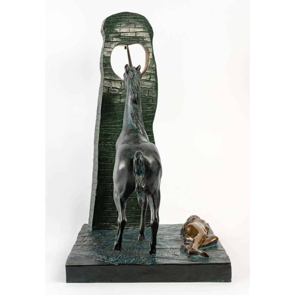 Sculpture de Dali « La licorne » Bronze | Biron Sculpture de Dali "La licorne" Bronze