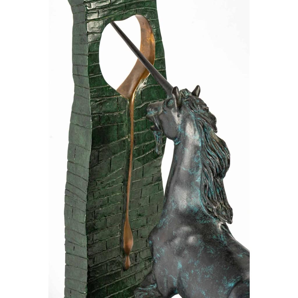 Sculpture de Dali « La licorne » Bronze | Biron Sculpture de Dali "La licorne" Bronze