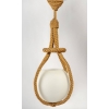 Suspension en Corde Audoux Minet 1950 | Biron Suspension en Corde Audoux Minet 1950
