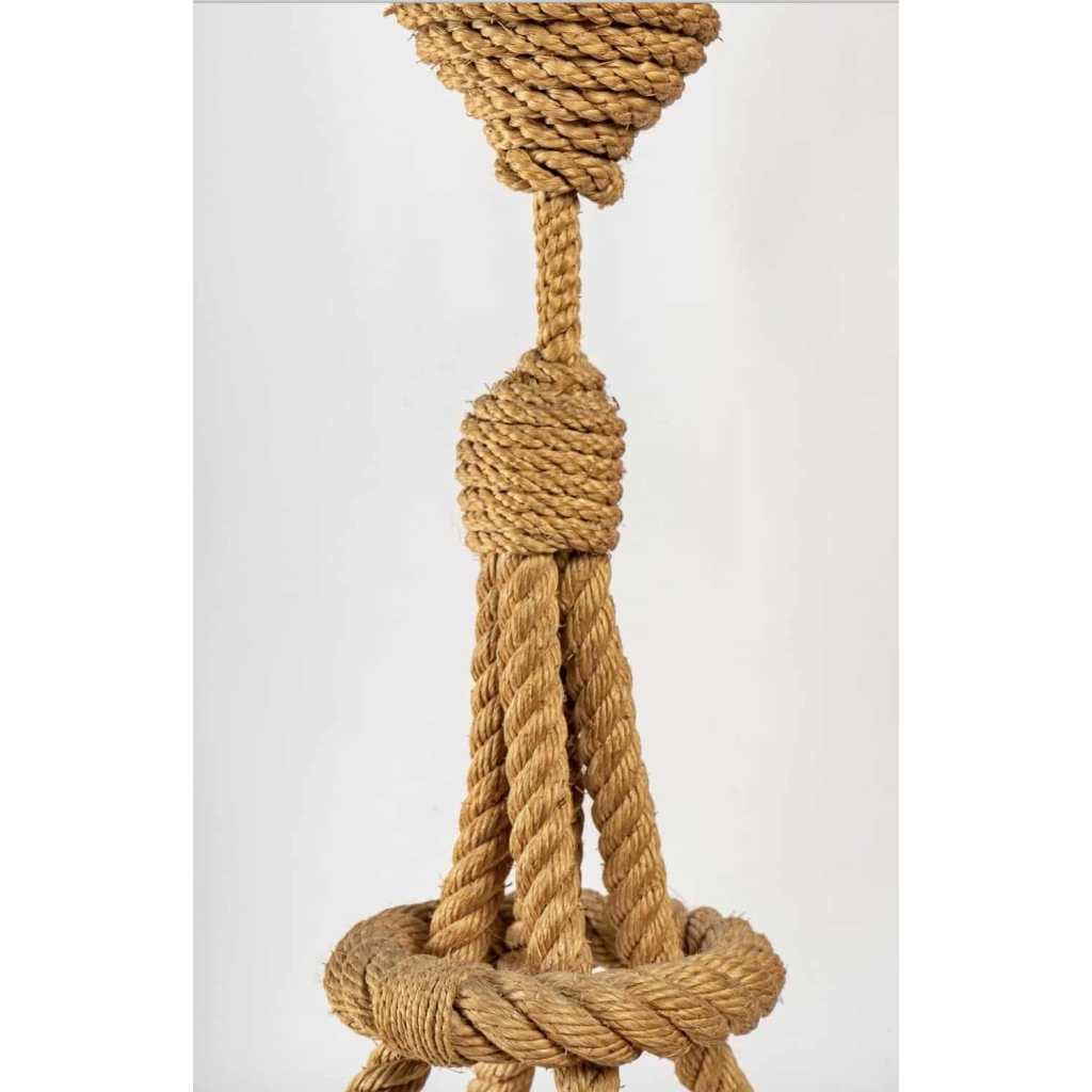 Suspension en Corde Audoux Minet 1950 | Biron Suspension en Corde Audoux Minet 1950