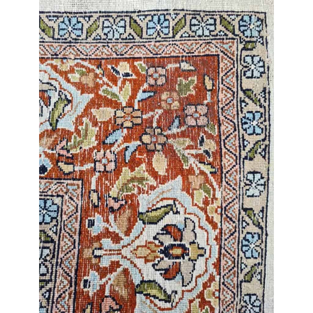 Fin Tapis Ghoum en Soie – Iran époque Du Shah Vers 1960 | Biron Fin Tapis Ghoum en Soie - Iran époque Du Shah Vers 1960