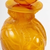 Flacon « N°7 » medium taille verre butterscotch de Marc LALIQUE pour MORABITO | Biron Flacon "N°7" medium taille verre butterscotch de Marc LALIQUE pour MORABITO