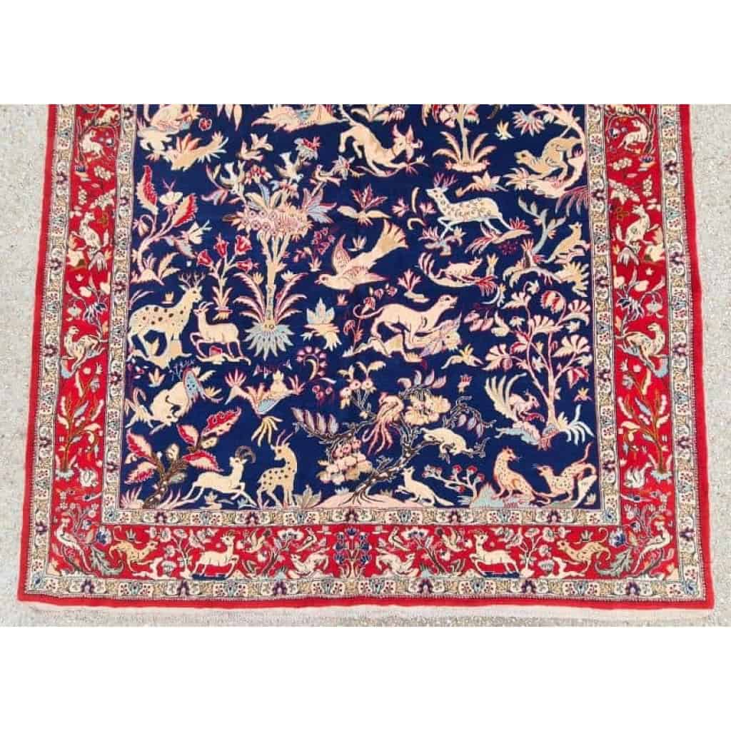 Grand Tapis en Laine Kork Ghoum – Perse Vers 1950 | Biron Grand Tapis en Laine Kork Ghoum - Perse Vers 1950