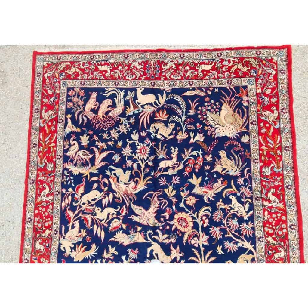 Grand Tapis en Laine Kork Ghoum – Perse Vers 1950 | Biron Grand Tapis en Laine Kork Ghoum - Perse Vers 1950