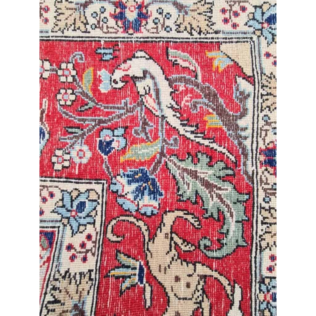 Grand Tapis en Laine Kork Ghoum – Perse Vers 1950 | Biron Grand Tapis en Laine Kork Ghoum - Perse Vers 1950