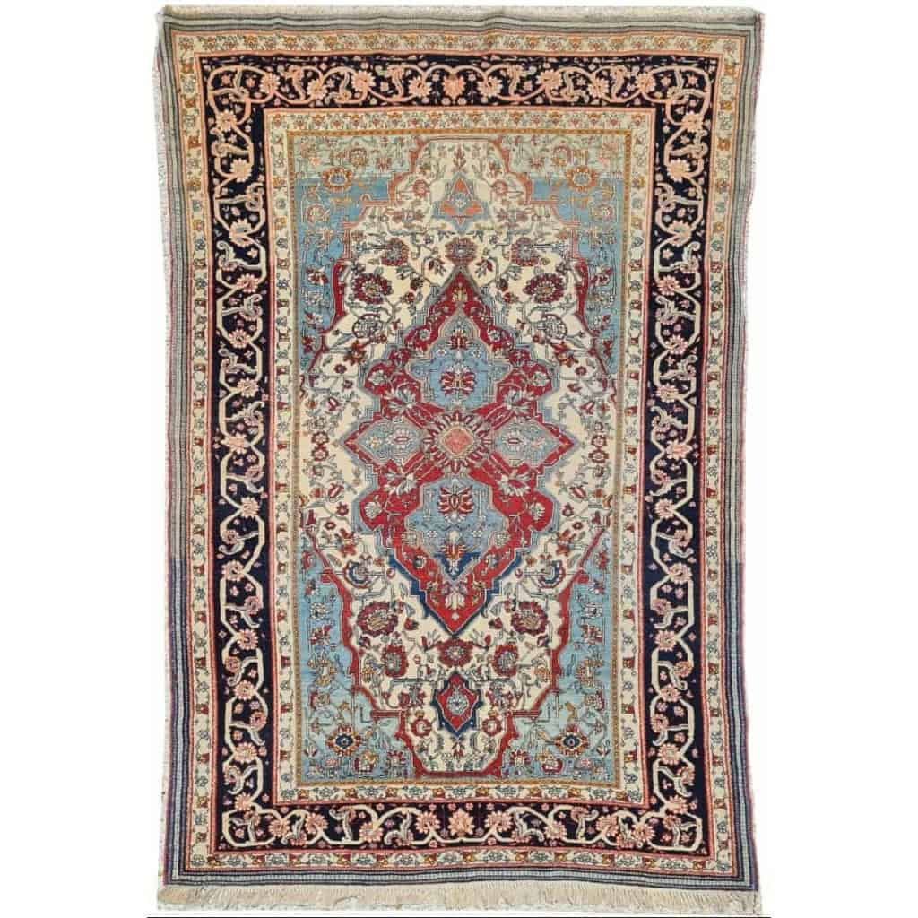 Tapis Kachan Mortachem – Laine Kork D’agneau – Iran 19ème Siècle | Biron |||||||