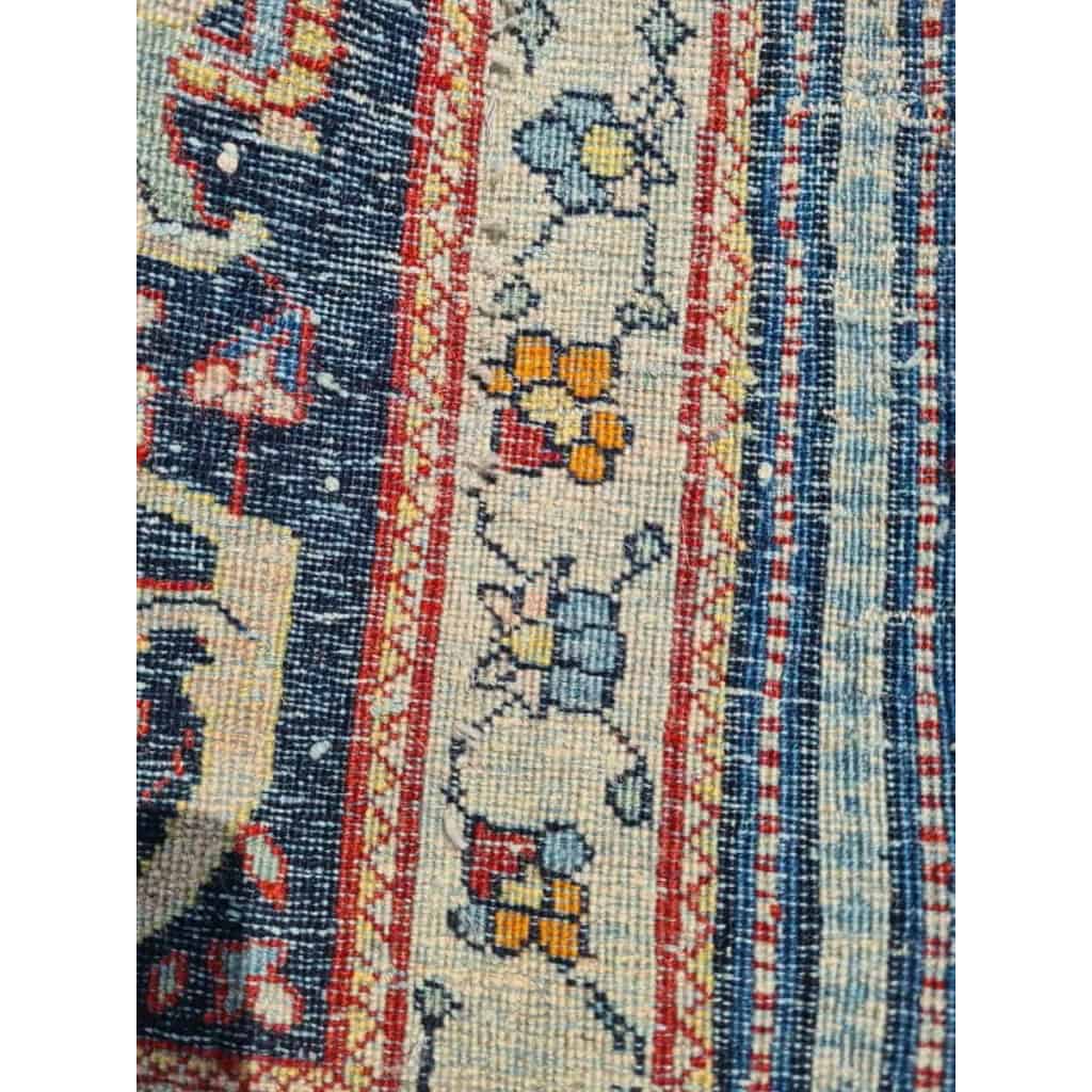 Tapis Kachan Mortachem – Laine Kork D’agneau – Iran 19ème Siècle | Biron Tapis Kachan Mortachem - Laine Kork D’agneau - Iran 19ème Siècle