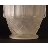 Vase en verre blanc pressé et moulé, 1920 – 1930 | Biron Vase en verre blanc pressé et moulé, 1920 - 1930