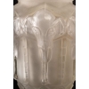 Vase en verre blanc pressé et moulé, 1920 – 1930 | Biron Vase en verre blanc pressé et moulé, 1920 - 1930
