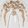 Flacon « Leurs Ames » verre blanc patiné sépia de René LALIQUE pour D’ORSAY | Biron Flacon "Leurs Ames" verre blanc patiné sépia de René LALIQUE pour D'ORSAY