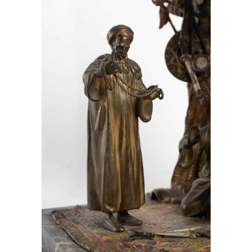 Bronze de Vienne formant lanterne, XIXème siècle | Biron Bronze de Vienne formant lanterne, XIXème siècle