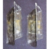 1960/70′ Paire d’Appliques En verre Bicolore Kalmar | Biron 1960/70′ Paire d’Appliques En verre Bicolore Kalmar