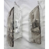 1960/70′ Paire d’Appliques En verre Bicolore Kalmar | Biron 1960/70′ Paire d’Appliques En verre Bicolore Kalmar
