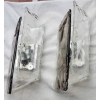 1960/70′ Paire d’Appliques En verre Bicolore Kalmar | Biron 1960/70′ Paire d’Appliques En verre Bicolore Kalmar