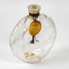 Flacon « Relief » verre blanc de René LALIQUE pour FORVIL | Biron Flacon "Relief" verre blanc de René LALIQUE pour FORVIL