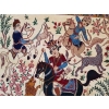 Tapis Laine et Soie Trame Soie Ispahan Iran Vers 1970 Epoque Du Shah | Biron Tapis Laine et Soie Trame Soie Ispahan Iran Vers 1970 Epoque Du Shah